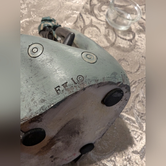 'Tribal Circle' African Woman Tealight Sculpture by FKI - Pre-owned. READ. - Picture 5 of 7